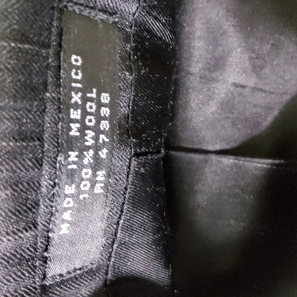 Suit Jacket Men's No brand tag no size tag RN 47338 100% Wool - Picture 7 of 11